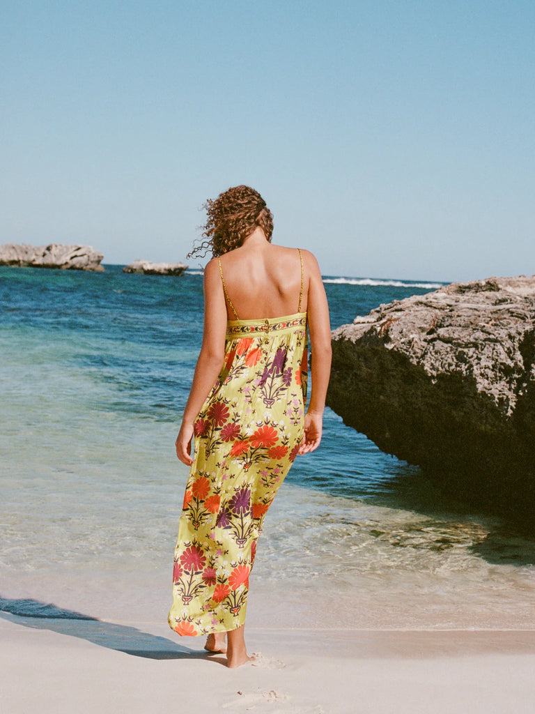 boteh maxi dress BOTEH EDEN MAXI BODICE DRESS – Corner Surf Shop
