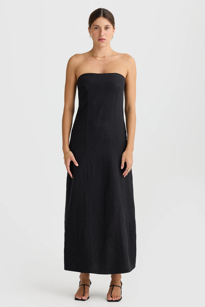 bhldn lola sleeveless chiffon midi dress Avaemmert on LTK