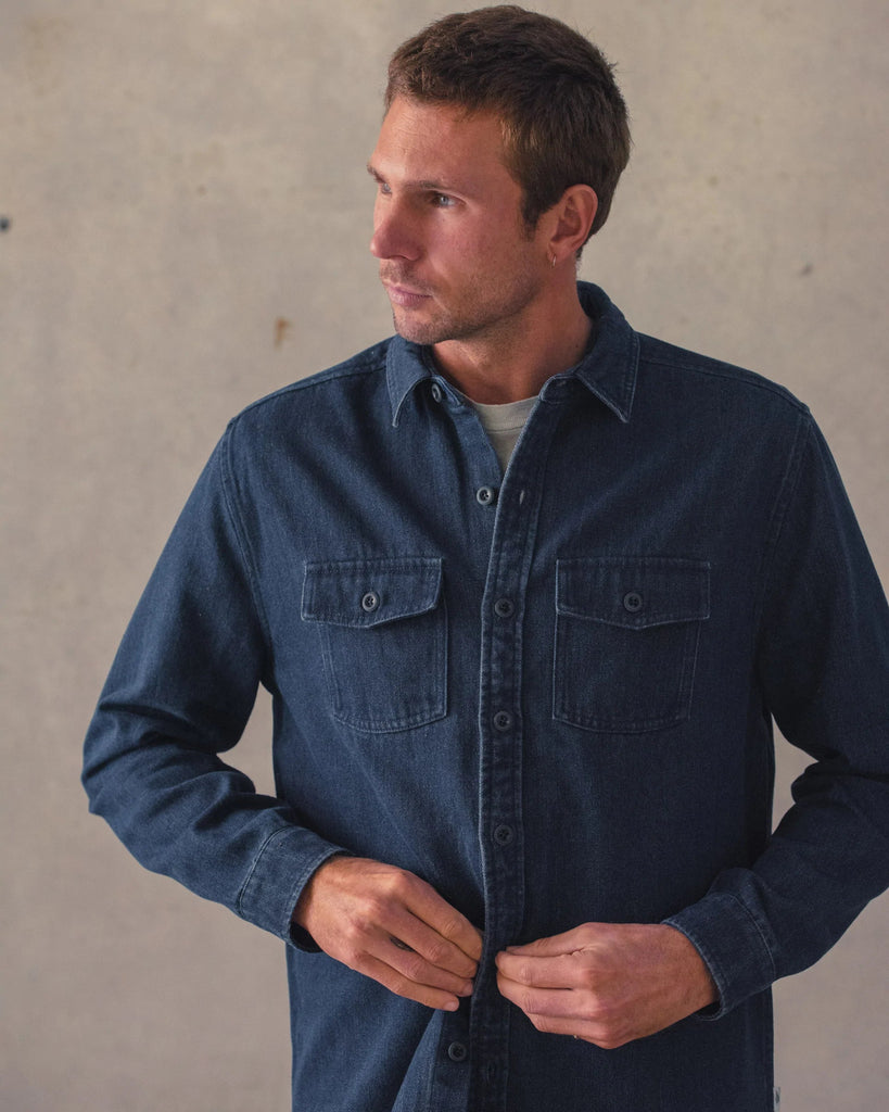 Denim shirt in outlet winter