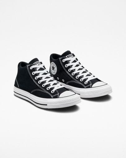 Half black half white converse sale