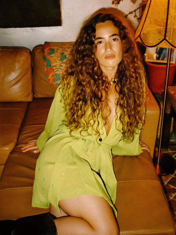 BOTEH SOLENE SEQUIN ROBE DRESS