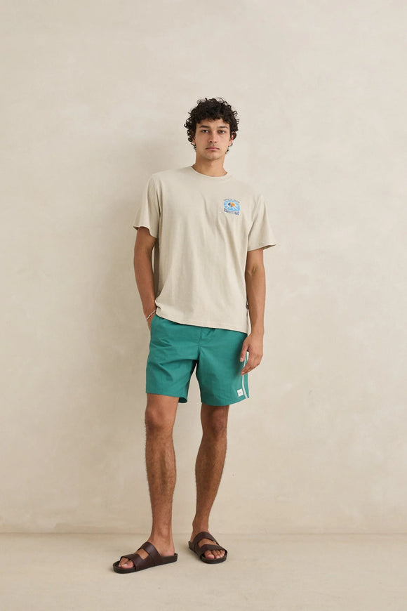RHYTHM SLOW DOWN SLUB TEE - Corner Surf Shop