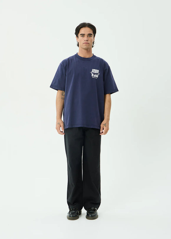 AFENDS BAD DOG HEAVYWEIGHT BOXY TEE