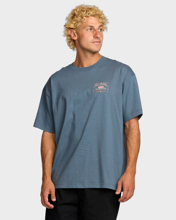 BILLABONG DOUBLE SPREAD OG TEE