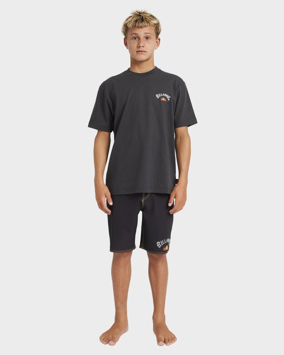 BILLABONG BOYS OTIS FLAG ARCH TEE