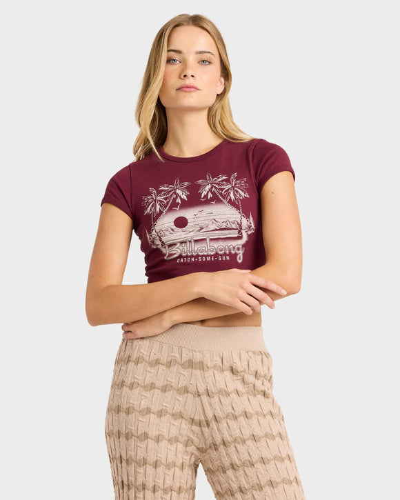 BILLABONG CATCH SOME SUN TEE