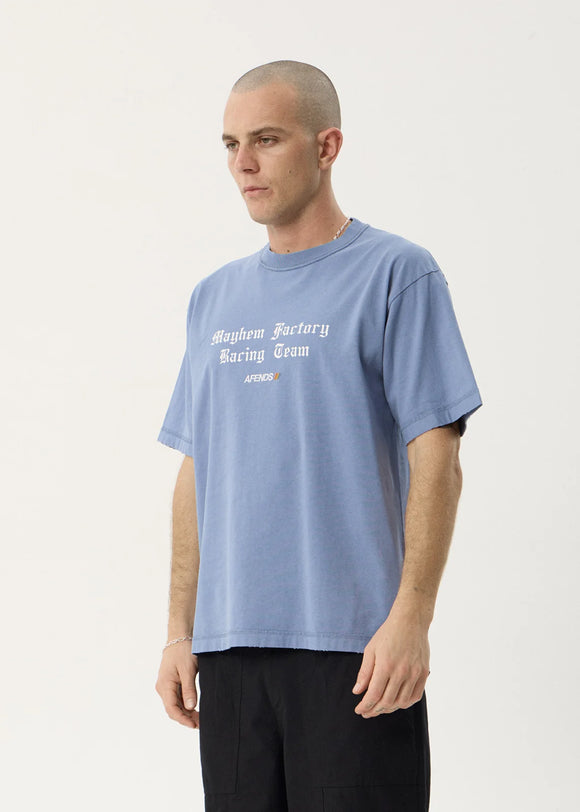 AFENDS MAYHEM HEAVYWEIGHT BOXY TEE
