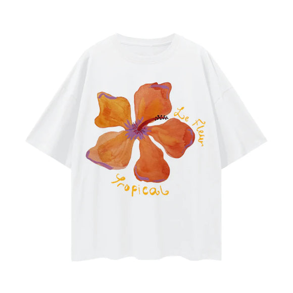 MAKU LE FLEUR TROPICAL TEE