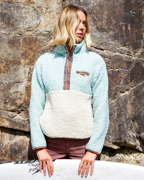 BILLABONG HORIZON MOCK NECK FLEECE