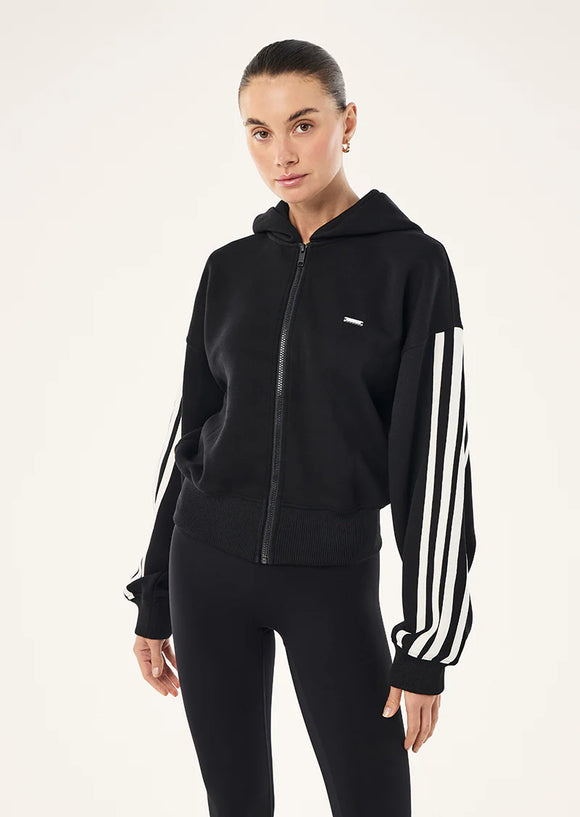 PE NATION FLIP SIDE ZIP THRU HOODIE