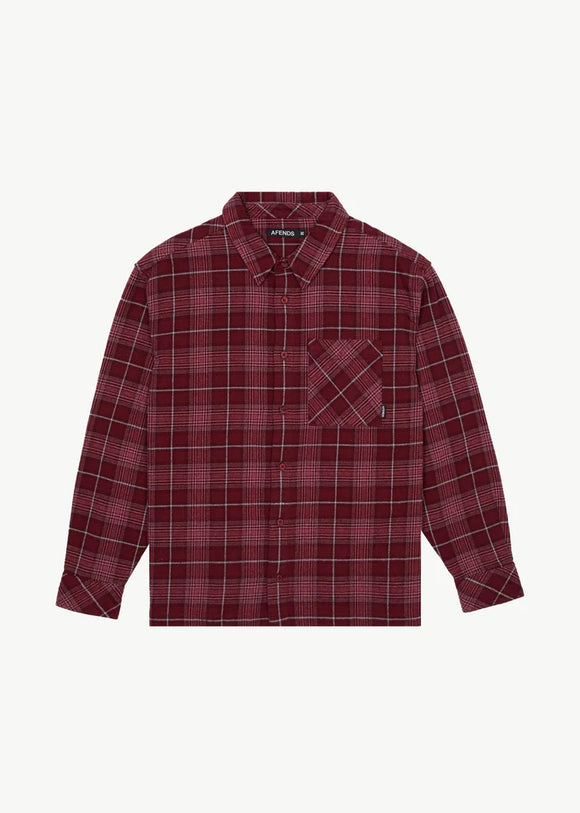 AFENDS QUESTIONS FLANNEL SHIRT