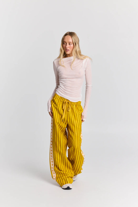 MAKU GOLDEN GAY TIME LINEN PANT