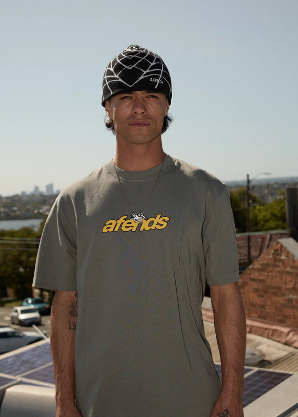 AFENDS ANGEL BOY RETRO FIT TEE