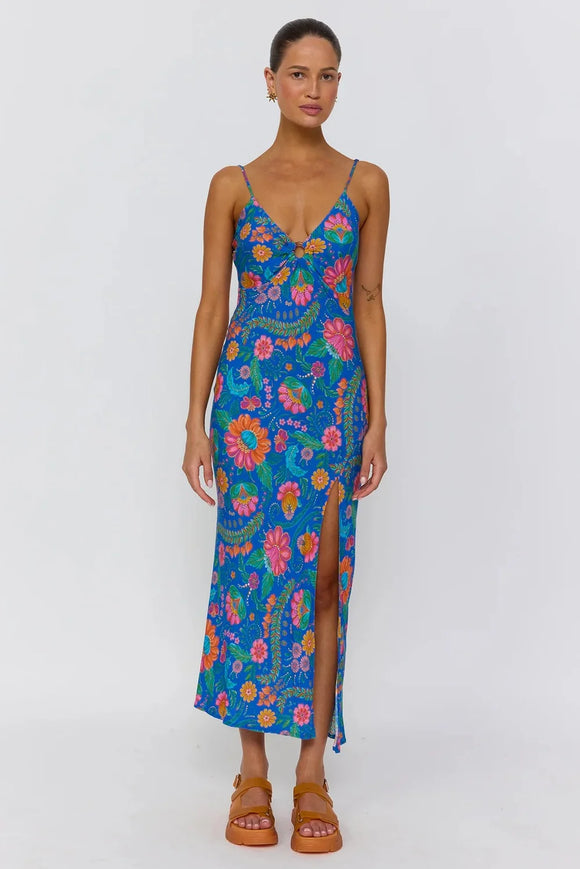 NINE LIVES SUNKISSED SLIP DRESS