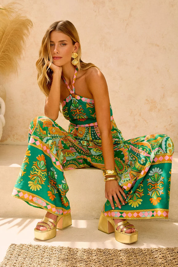 NINE LIVES CALYPSO JUMPSUIT