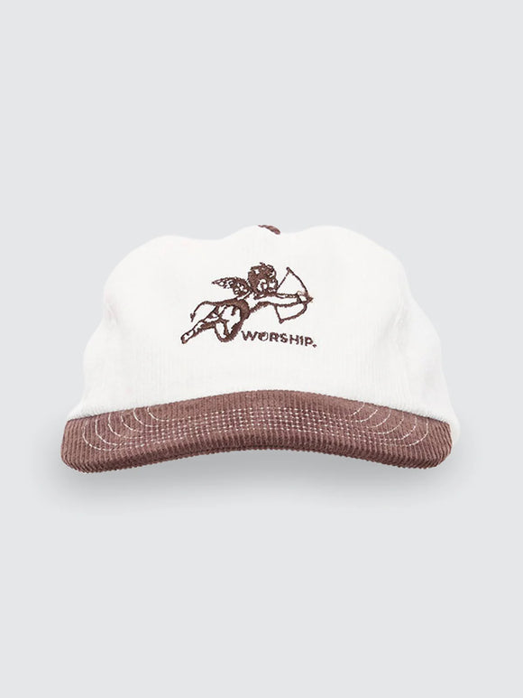 WORSHIP CHERUBCORD 5 PANEL HAT