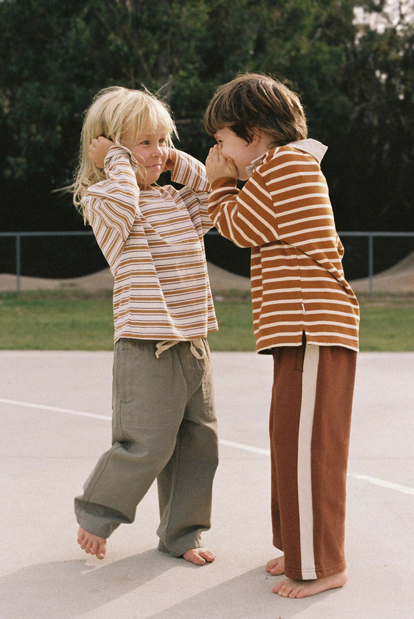 RHYTHM VINTAGE STRIPE TRACK PANT
