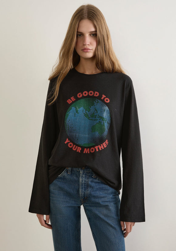 AUGUSTE BE GOOD LONG SLEEVE TEE - Corner Surf Shop
