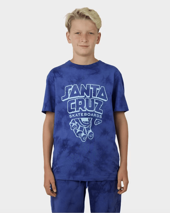 SANTA CRUZ INHERIT STACKED STRIP FRONT TEE