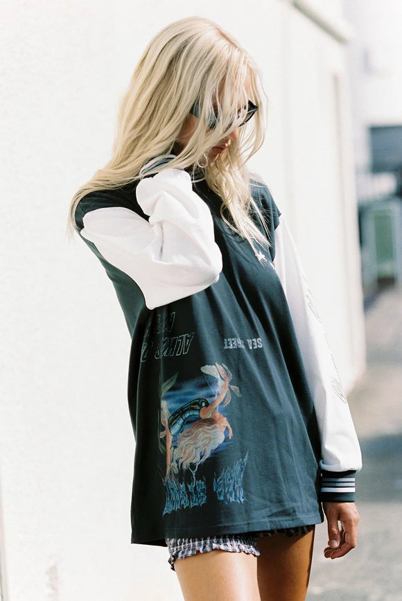 SEA STREET METALLIC DIVER L/S TEE