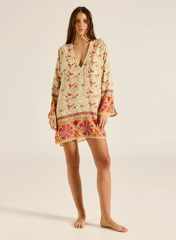 TIGERLILY ROSSELLINI NATASHA MINI KAFTAN
