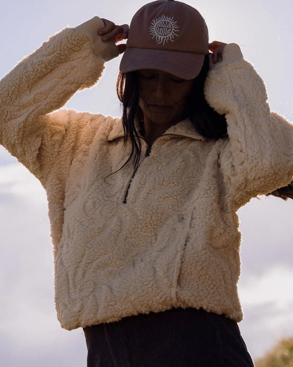 BILLABONG SUN TRIPPIN HALF ZIP CREW