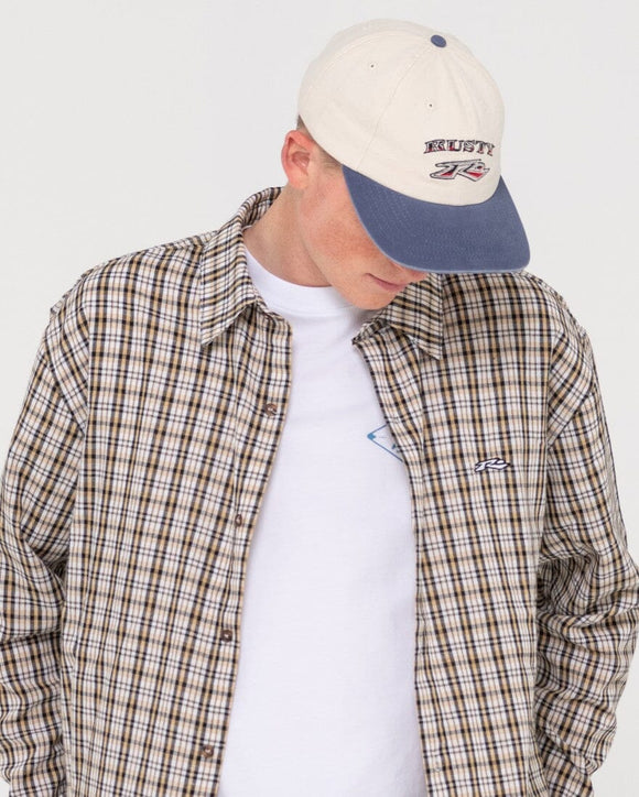 RUSTY DATSUN CHECK L/S SHIRT