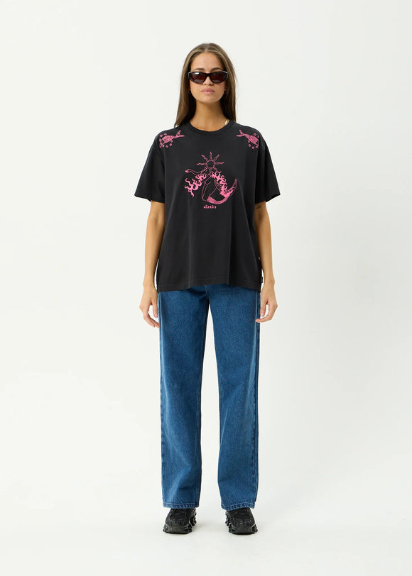 AFENDS SEA SIREN OVERSIZED TEE