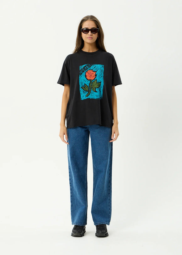 AFENDS SINGLE N THORNY OVERSIZED TEE