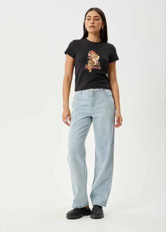 AFENDS HELLCAT BABY TEE