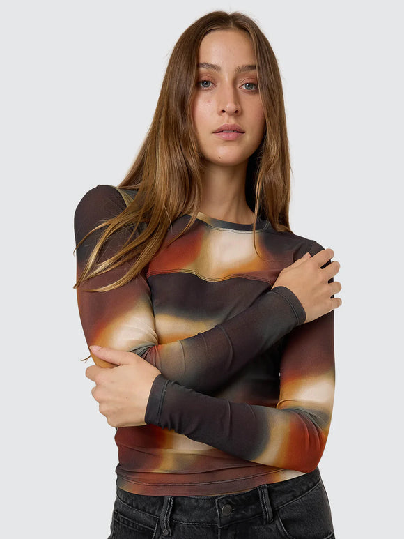 THRILLS METAMORPHIC DAZE MESH TOP