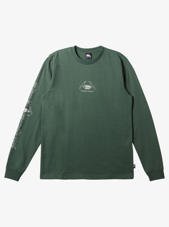 QUIKSILVER BIO HAZARD L/S TEE