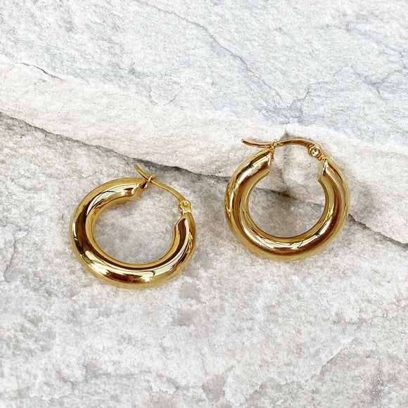 EVER HUSTLE HOOP EARRINGS