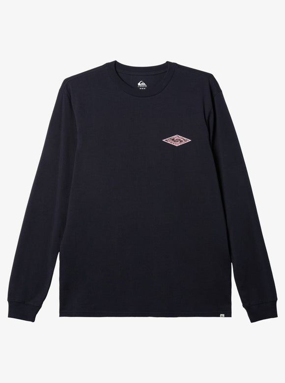 QUIKSILVER FOSSILIZED L/S TEE