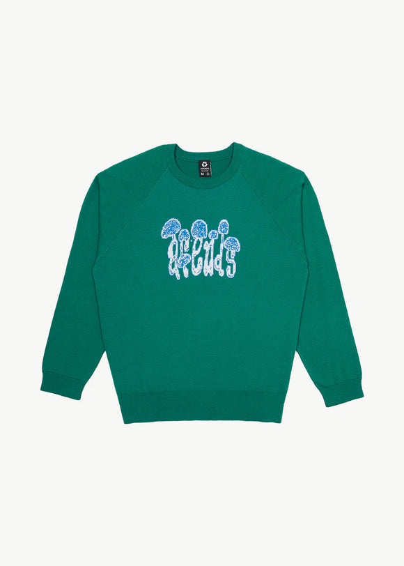 AFENDS PSYCHEDELIC RAGLAN KNITTED CREW
